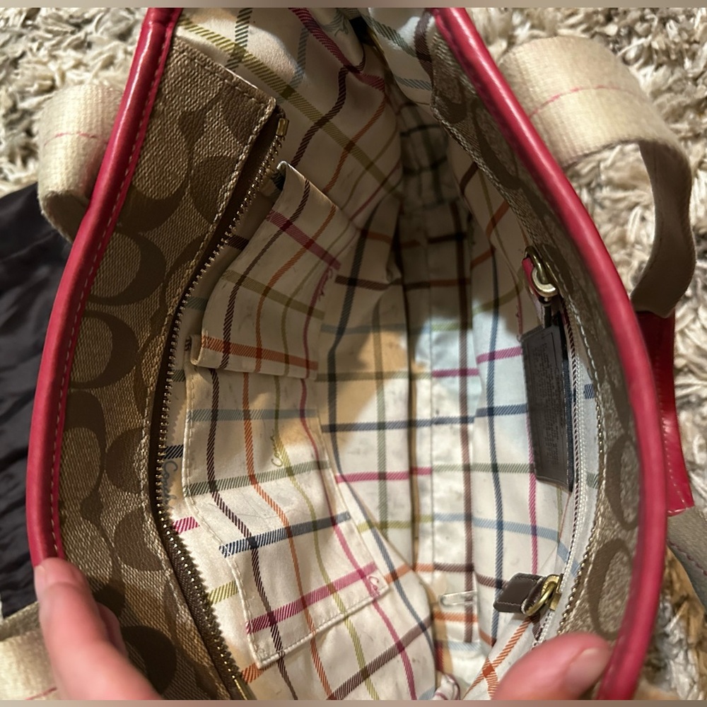 Pink Coach Purse - Picture 3 of 4